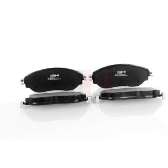 Jeu de 4 plaquettes de frein avant GH OEM 410601073R