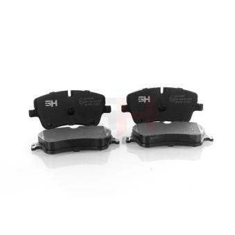 Jeu de 4 plaquettes de frein avant GH OEM 0034204520
