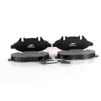Jeu de 4 plaquettes de frein avant GH OEM 0034207910