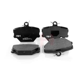 Jeu de 4 plaquettes de frein avant GH OEM A4514210010