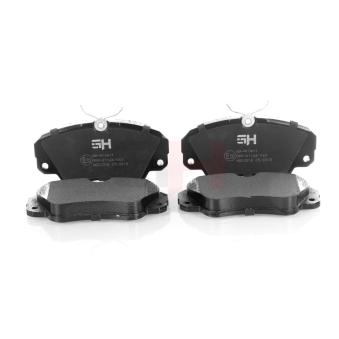 Jeu de 4 plaquettes de frein avant GH OEM 9192124