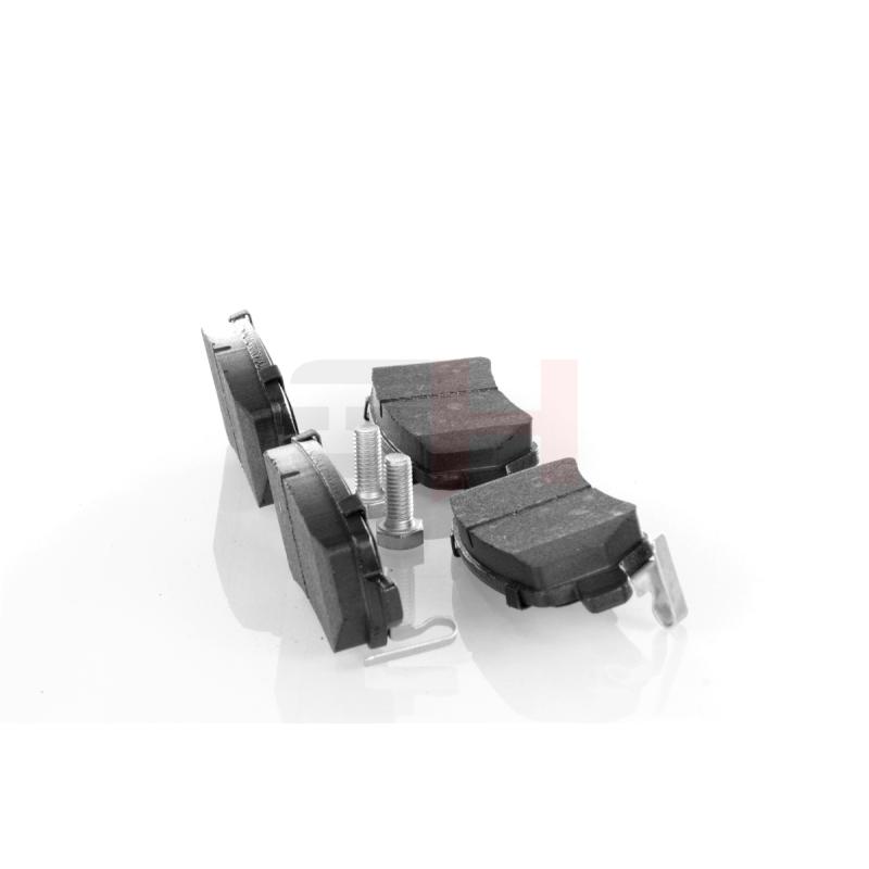 Jeu de 4 plaquettes de frein arrière GH GH-413625 - Visuel 2