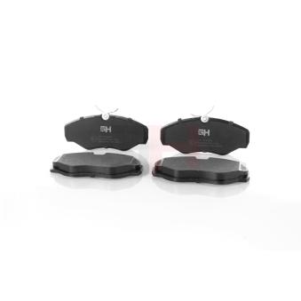 Jeu de 4 plaquettes de frein avant GH OEM 4414021