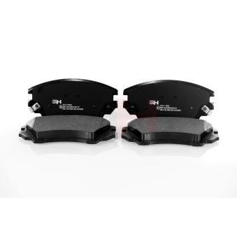 Jeu de 4 plaquettes de frein avant GH OEM 95514526