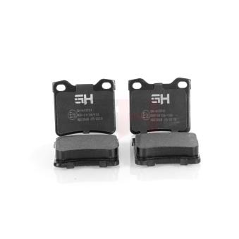 Jeu de 4 plaquettes de frein arrière GH OEM 425130 Jeu de 4 plaquettes de frein arrière GH OEM 425130