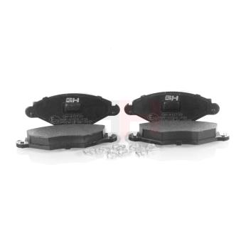 Jeu de 4 plaquettes de frein avant GH OEM 425319