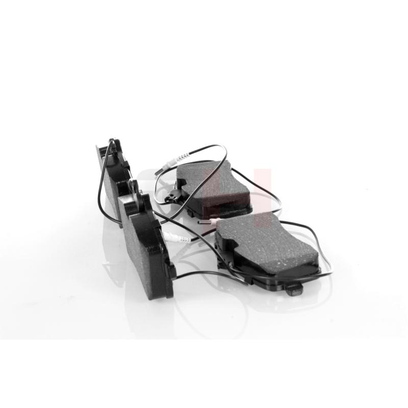 Jeu de 4 plaquettes de frein avant GH GH-413743 - Visuel 1