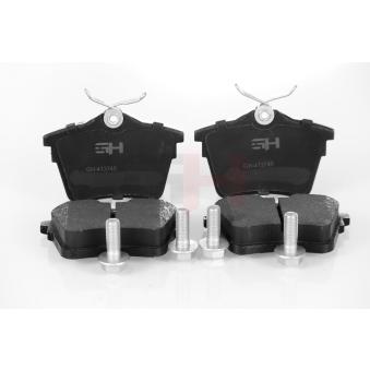 Jeu de 4 plaquettes de frein arrière GH OEM 425279