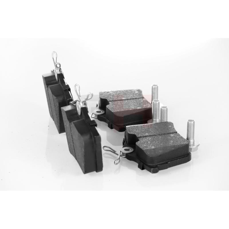 Jeu de 4 plaquettes de frein arrière GH GH-413745 - Visuel 1