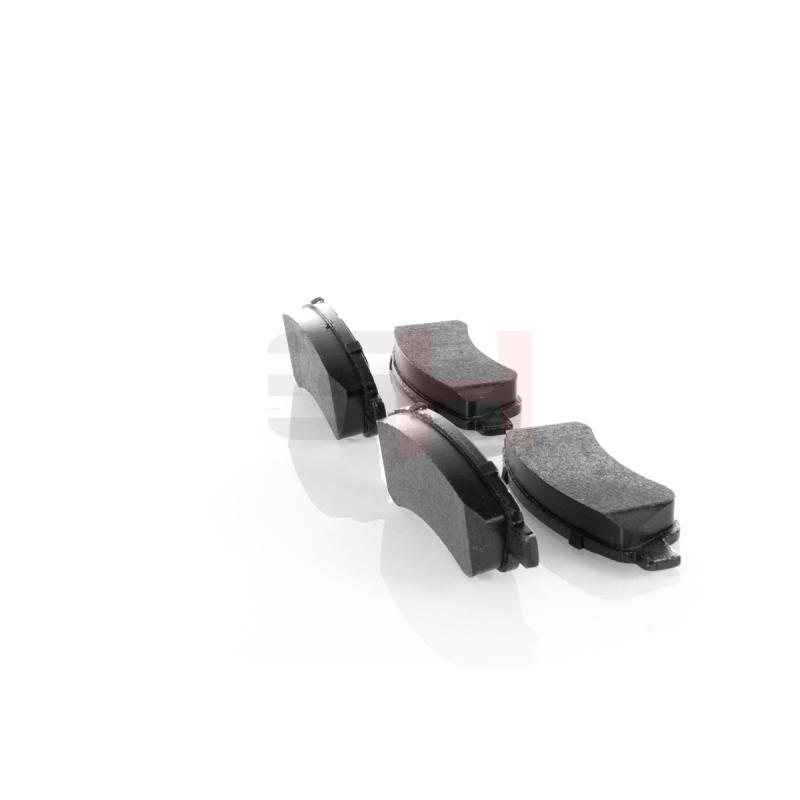 Jeu de 4 plaquettes de frein avant GH GH-413750 - Visuel 1