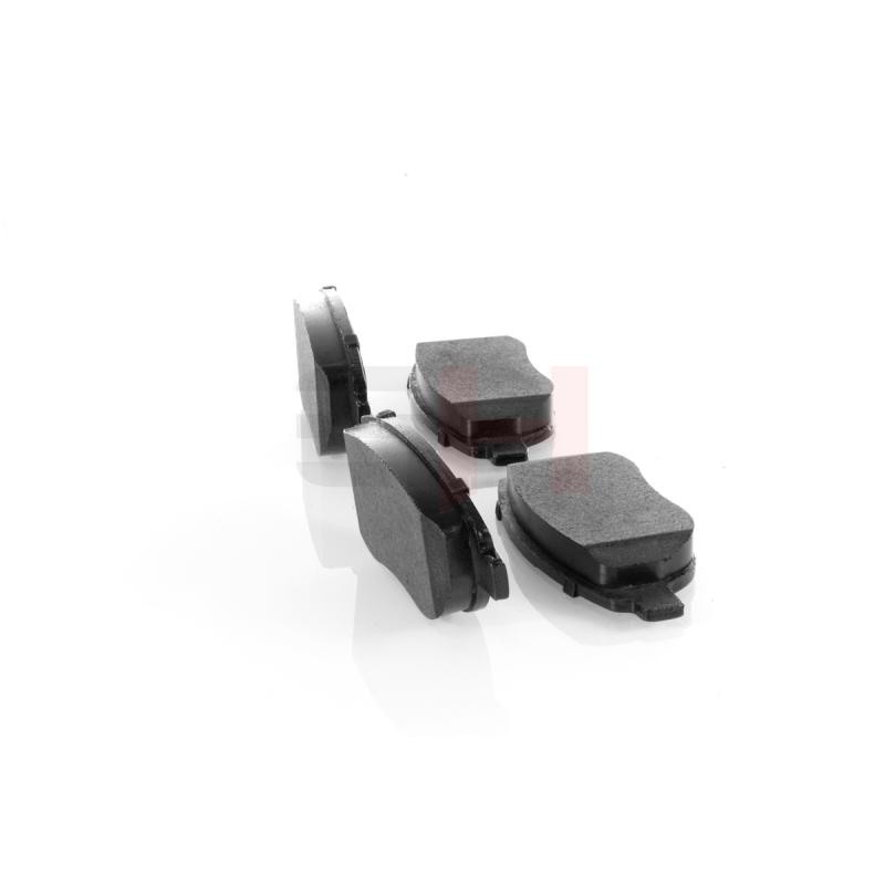 Jeu de 4 plaquettes de frein avant GH GH-413751 - Visuel 1