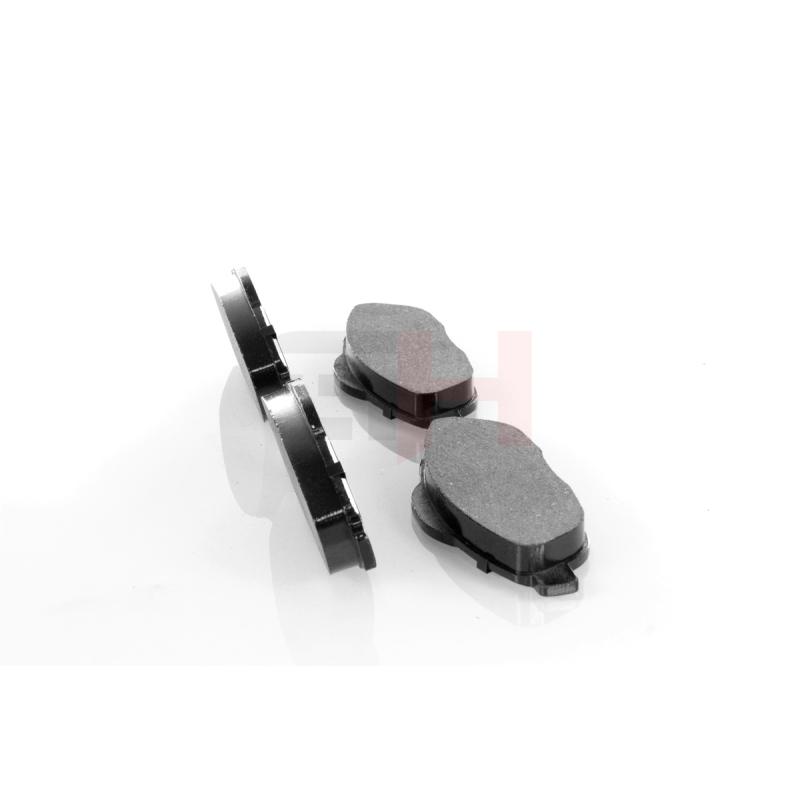 Jeu de 4 plaquettes de frein avant GH GH-413754 - Visuel 1
