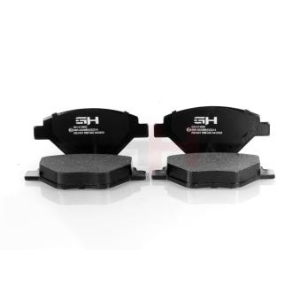 Jeu de 4 plaquettes de frein avant GH OEM 7701207673 Jeu de 4 plaquettes de frein avant GH OEM 7701207673