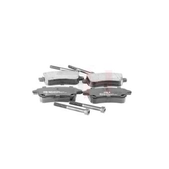 Jeu de 4 plaquettes de frein arrière GH OEM 440601416R