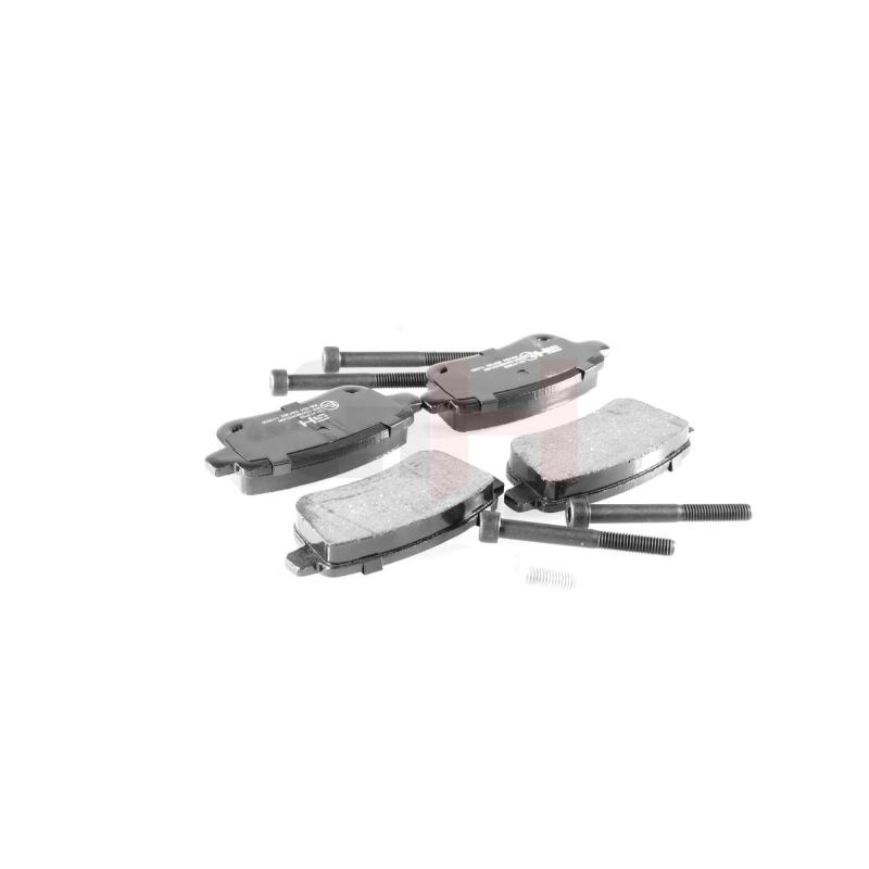 Jeu de 4 plaquettes de frein arrière GH GH-413953 - Visuel 2