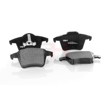 Jeu de 4 plaquettes de frein arrière GH OEM 30793093
