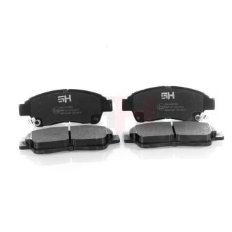 Jeu de 4 plaquettes de frein avant GH OEM 0446520450 Jeu de 4 plaquettes de frein avant GH OEM 0446520450