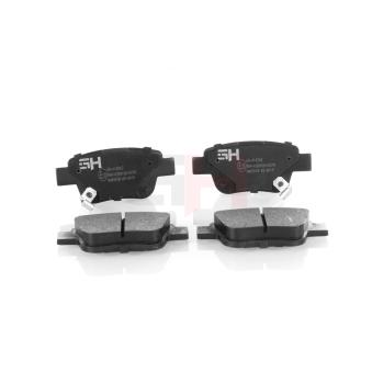 Jeu de 4 plaquettes de frein arrière GH OEM 0446605010