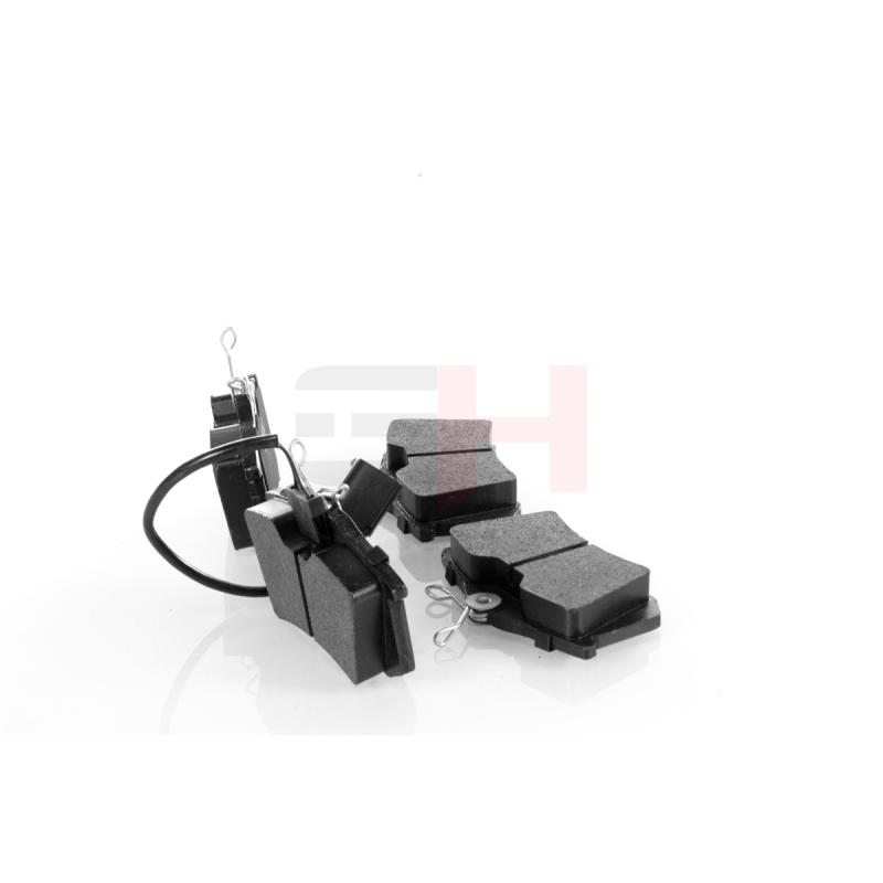 Jeu de 4 plaquettes de frein arrière GH GH-414755 - Visuel 1