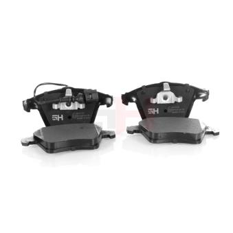 Jeu de 4 plaquettes de frein avant GH OEM 7H0698151D