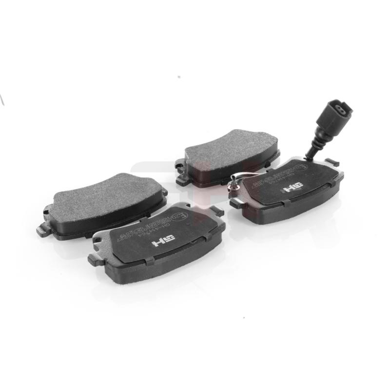 Jeu de 4 plaquettes de frein arrière GH GH-414764 - Visuel 2