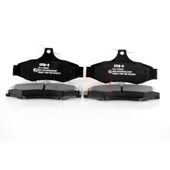 Jeu de 4 plaquettes de frein arrière GH OEM S4521001