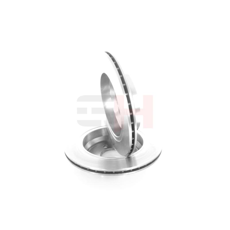 Jeu de 2 disques de frein arrière GH GH-421533 - Visuel 1