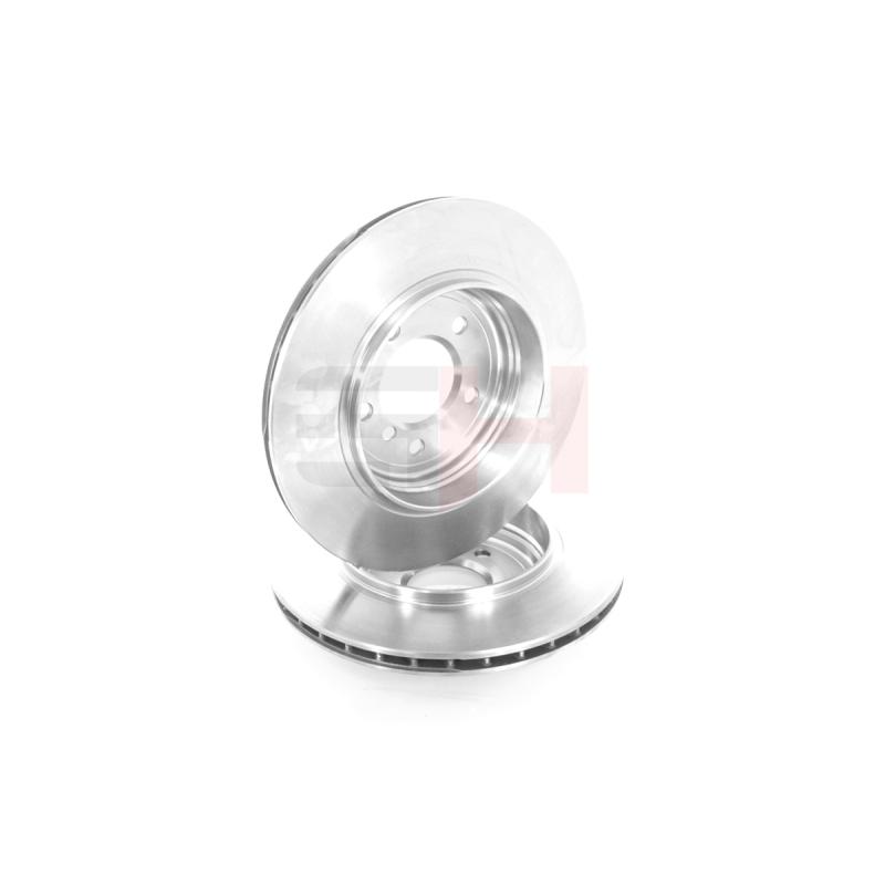 Jeu de 2 disques de frein arrière GH GH-421588 - Visuel 2