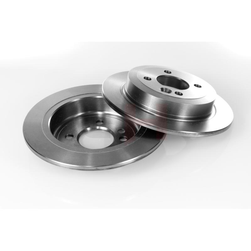 Jeu de 2 disques de frein arrière GH GH-421601 - Visuel 2