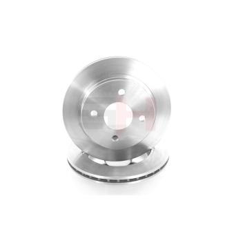 Jeu de 2 disques de frein arrière GH OEM 5026786