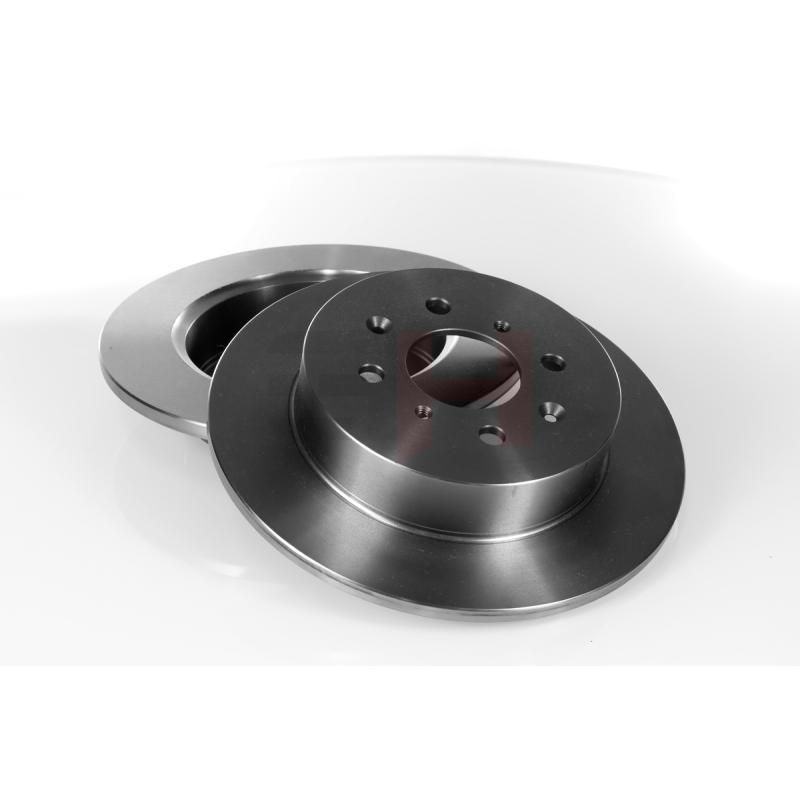 Jeu de 2 disques de frein arrière GH GH-422636 - Visuel 1