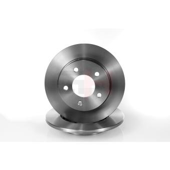 Jeu de 2 disques de frein arrière GH OEM C24Y26251C