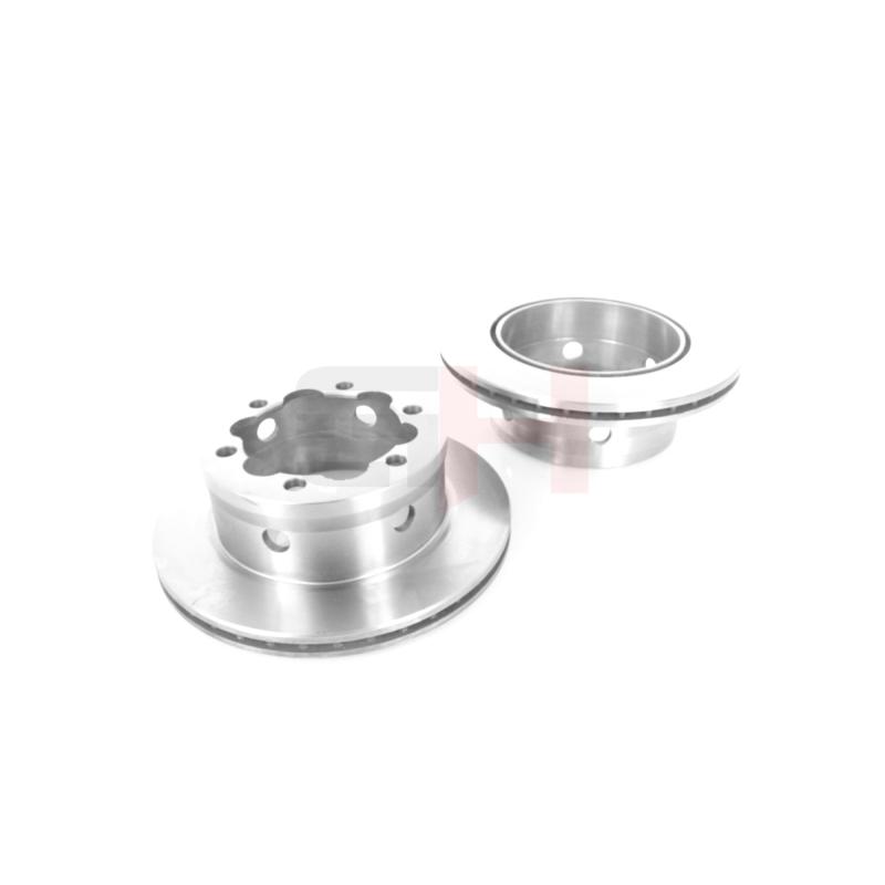 Jeu de 2 disques de frein arrière GH GH-423309 - Visuel 2