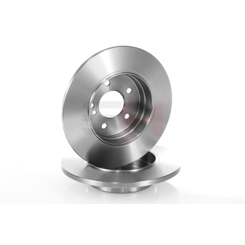 Jeu de 2 disques de frein arrière GH GH-423321 - Visuel 2