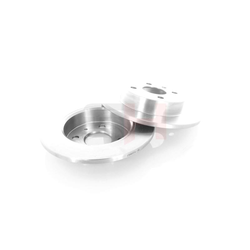 Jeu de 2 disques de frein arrière GH GH-423657 - Visuel 2