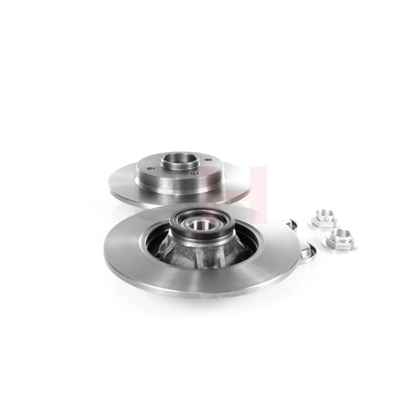 Jeu de 2 disques de frein arrière GH GH-423765 - Visuel 2