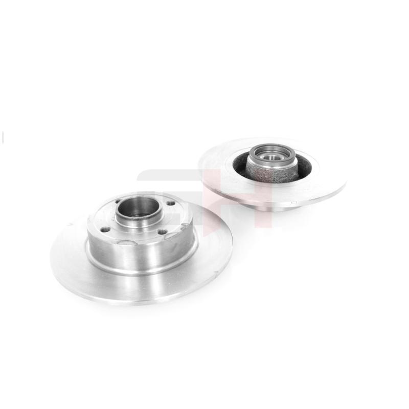 Jeu de 2 disques de frein arrière GH GH-423909 - Visuel 2