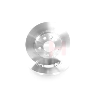 Jeu de 2 disques de frein arrière GH OEM 7D0615601