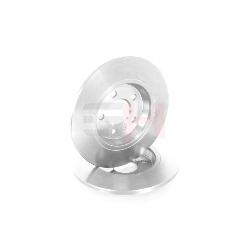 Jeu de 2 disques de frein arrière GH GH-424717 - Visuel 2