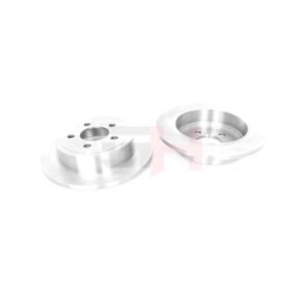 Jeu de 2 disques de frein arrière GH OEM 52128411AA