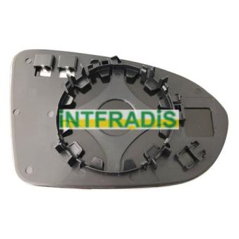 Verre de rétroviseur, rétroviseur extérieur INTFRADIS [12198]