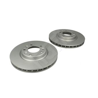 Jeu de 2 disques de frein arrière HART [257 064]