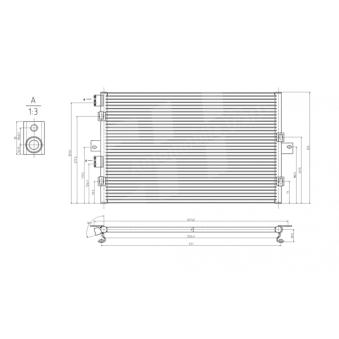 Condenseur, climatisation HART [606 069]