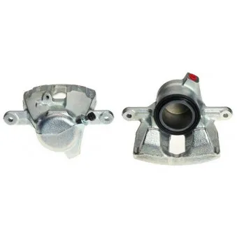 Étrier de frein BUDWEG CALIPER 343684 pour MERCEDES-BENZ CLASSE C C 200 CDI - 116cv