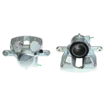 Étrier de frein BUDWEG CALIPER 343689 pour MERCEDES-BENZ CLASSE C C 280 4-matic - 231cv