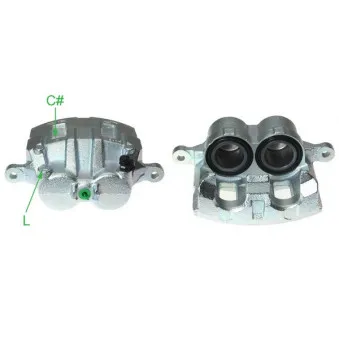 Étrier de frein BUDWEG CALIPER OEM 581804HA00