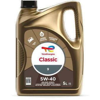 Huile moteur 5W40 Classic 9 - 5L TotalEnergies 213696