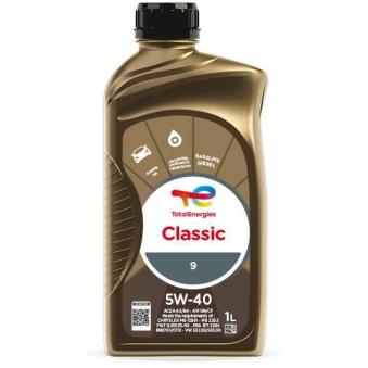 Huile moteur 5W40 Classic 9 - 1L TotalEnergies 213730
