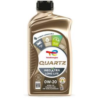 Huile moteur 0W20 QUARTZ INEO Xtra Long Life - 1L TotalEnergies 226005