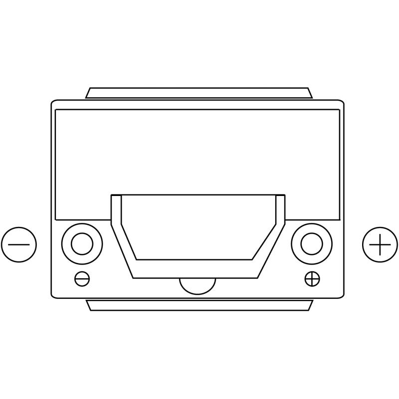 Batterie de démarrage EXIDE EA406 - Visuel 1